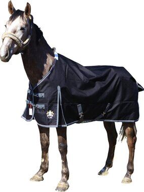 Deluxe 1200D Waterproof Horse Turnout Sheet, 0g No Fill, Heavy-Duty Blanket